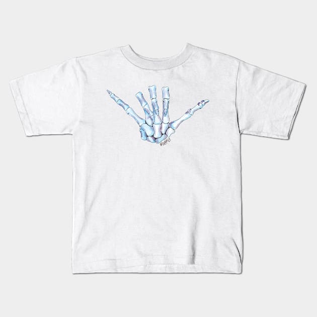 Hang Loose Kids T-Shirt by demingfischer